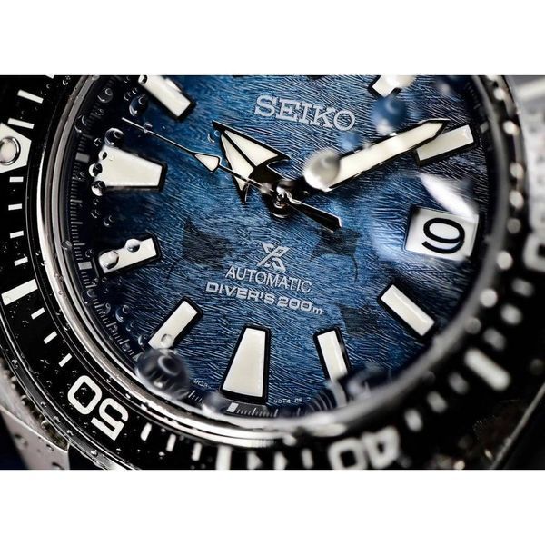 Годинник Seiko Prospex King Samurai Save the Ocean Dark Manta Ray SRPF79K1 4954628238900 фото