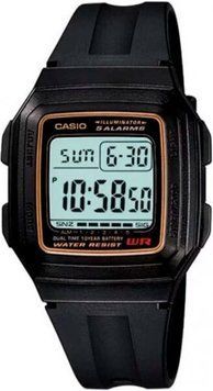 Годинник Casio F-201WA-9ADF 4971850442073 фото