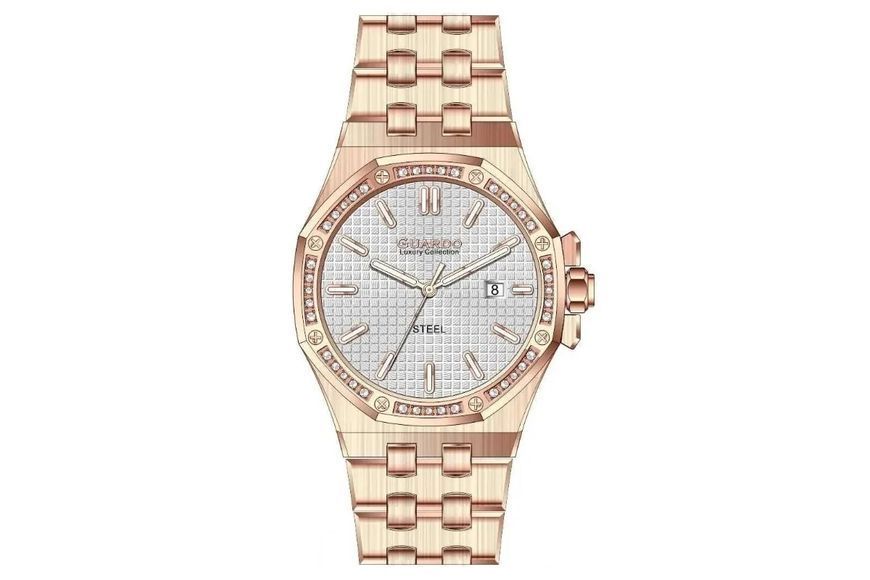 Годинник Guardo S03009-5 (m.RgW) 5903814014964 фото