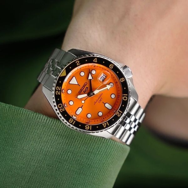 Часы Seiko 5 Sports GMT SSK005K1 4954628247124 фото